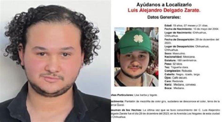 Luis Alejandro Delgado Zarate Revealed